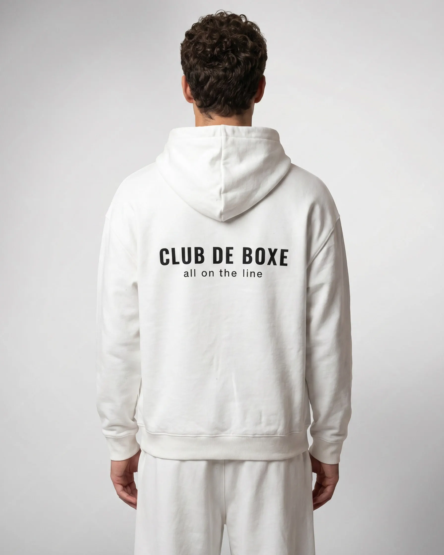 Sudadera con capucha de boxeo gruesa Essential