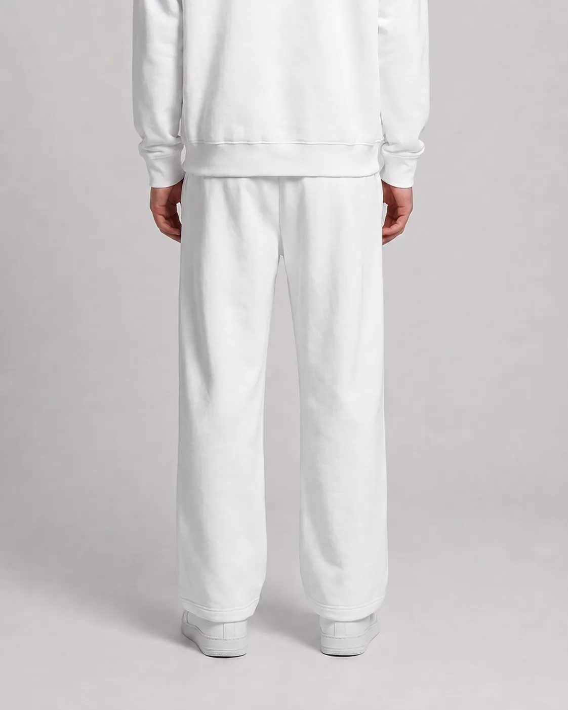Heavyweight Essential Sweatpants in White, view 2 of 8