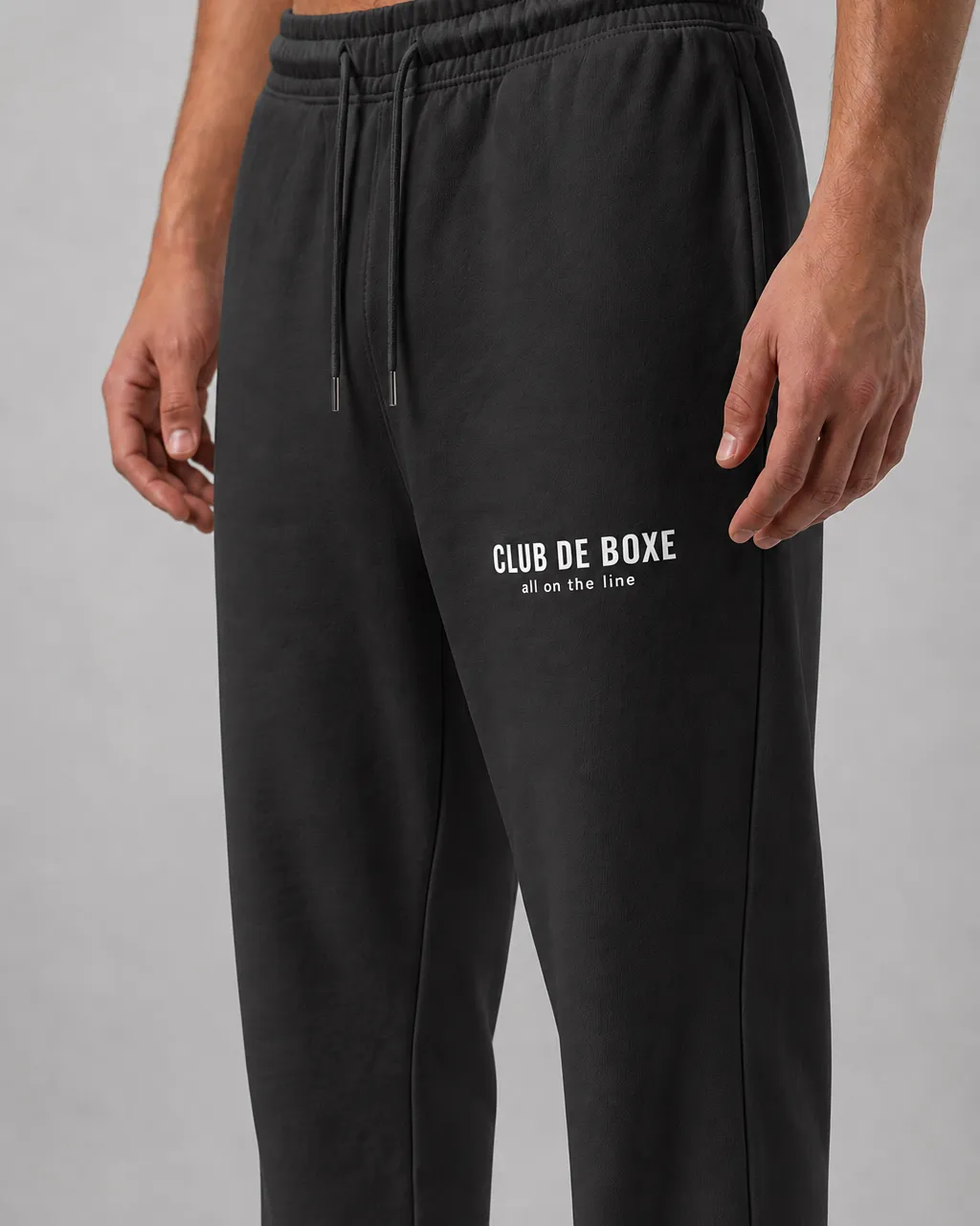 Heavyweight Essential Sweatpants in Black, view 7 of 8