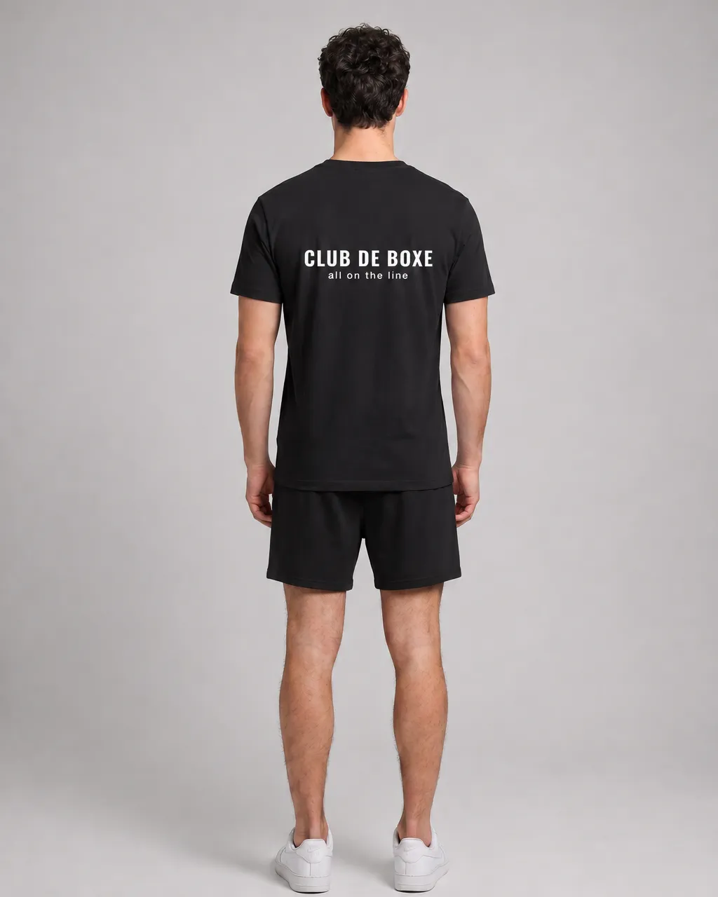 Athletic Short Sleeve Compression T-Shirt in Black, view 9 of 10